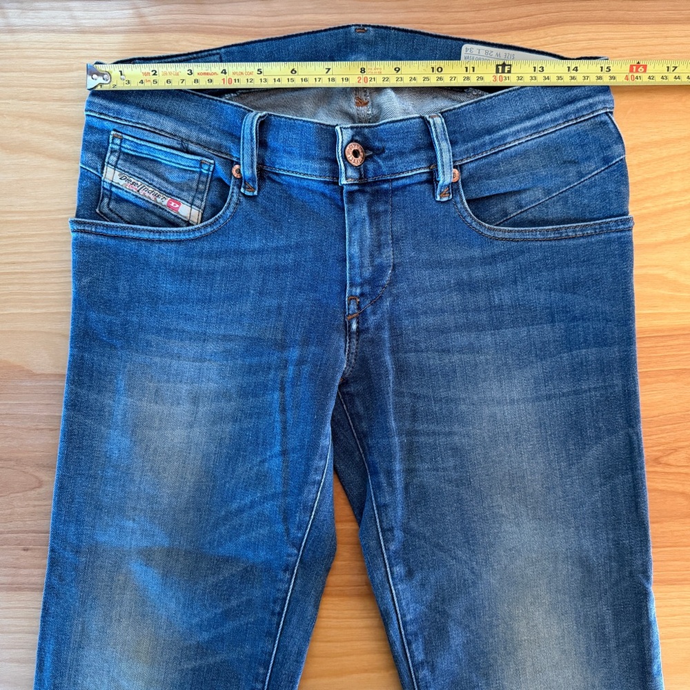 Diesel Getlegg Women’s Jeans W28 L34 Wash 0730E - Picture 6 of 10